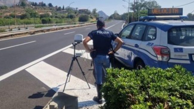 Autovelox in Sicilia, i controlli su A18 e A20
