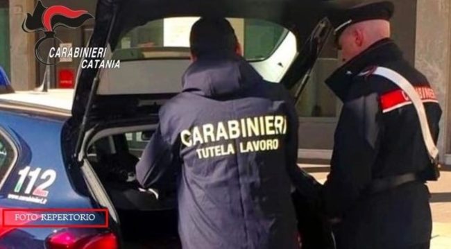 Bronte, contrasto al lavoro nero e all’impiego di manodopera irregolare: sanzioni per oltre 20mila euro