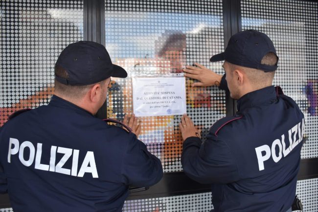 Caltagirone, chiuso un centro scommesse: era diventato punto di ritrovo di pregiudicati