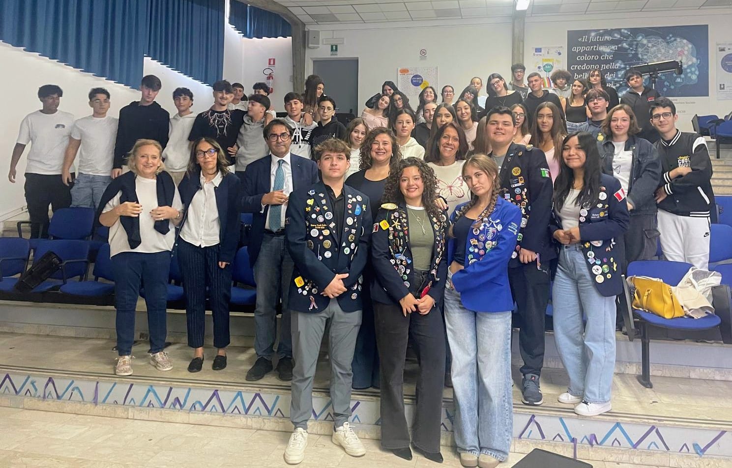 Cittadini del mondo, l’incontro tra il Rotary International e gli studenti del Liceo Lombardo Radice di Catania