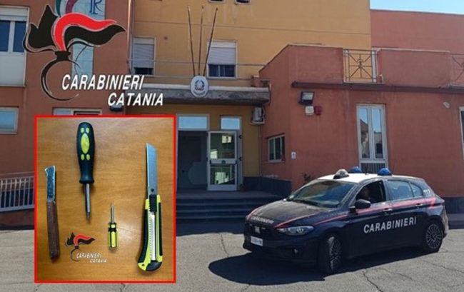 Controlli dei carabinieri a Santa Maria di Licodia e Adrano, sanzioni per 1.000 euro