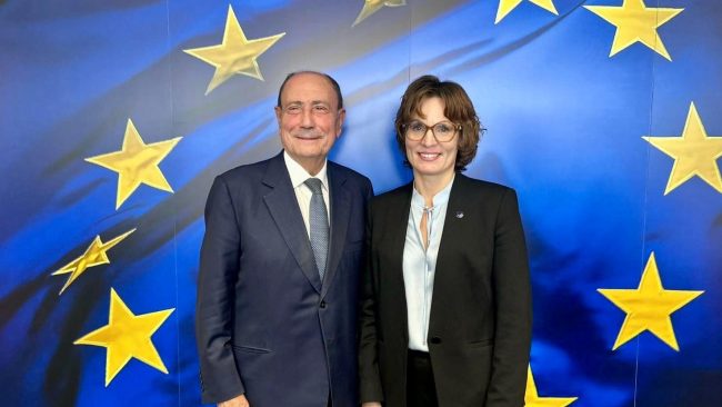 Rifiuti, Schifani incontra la commissaria Ue Roswall a Bruxelles: massima collaborazione sul Piano regionale