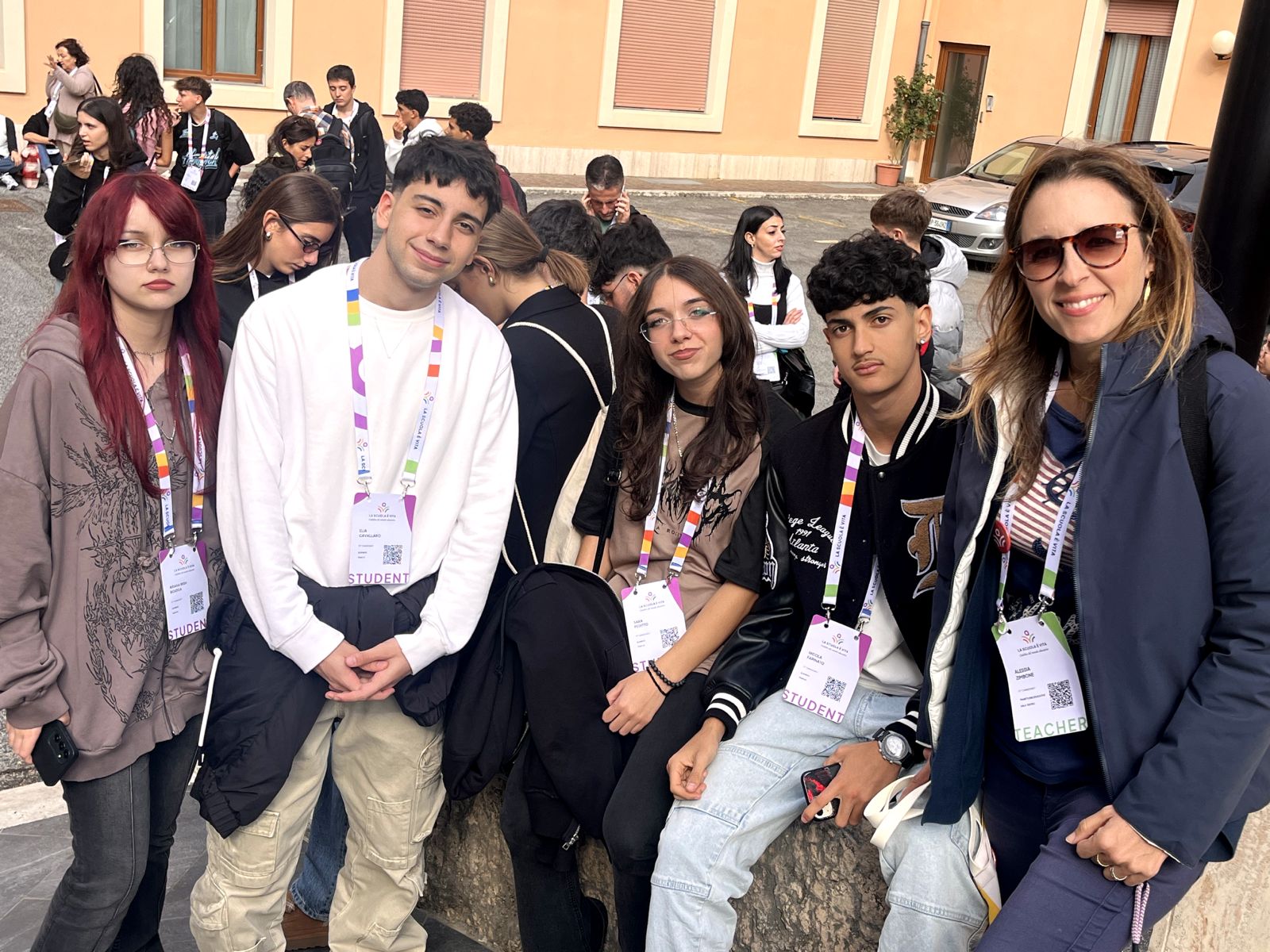 Gli studenti della 4A Indirizzo Biotecnologie Sanitarie dell’ITI “S. Cannizzaro” di Catania celebrano il Giubileo del Mondo Educativo a Roma Gli studenti della 4A Indirizzo Biotecnologie Sanitarie dell’ITI “S. Cannizzaro” di Catania celebrano il Giubileo del Mondo Educativo a Roma