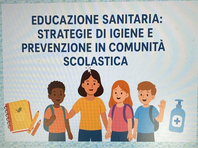 All’I.C. Cavour di Catania Educazione Sanitaria a scuola