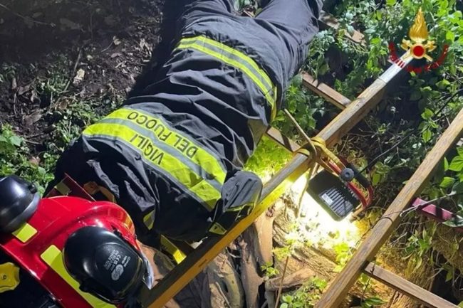 Marsala, uomo di 52 anni cade in un pozzo: 3 ore di intervento per salvarlo