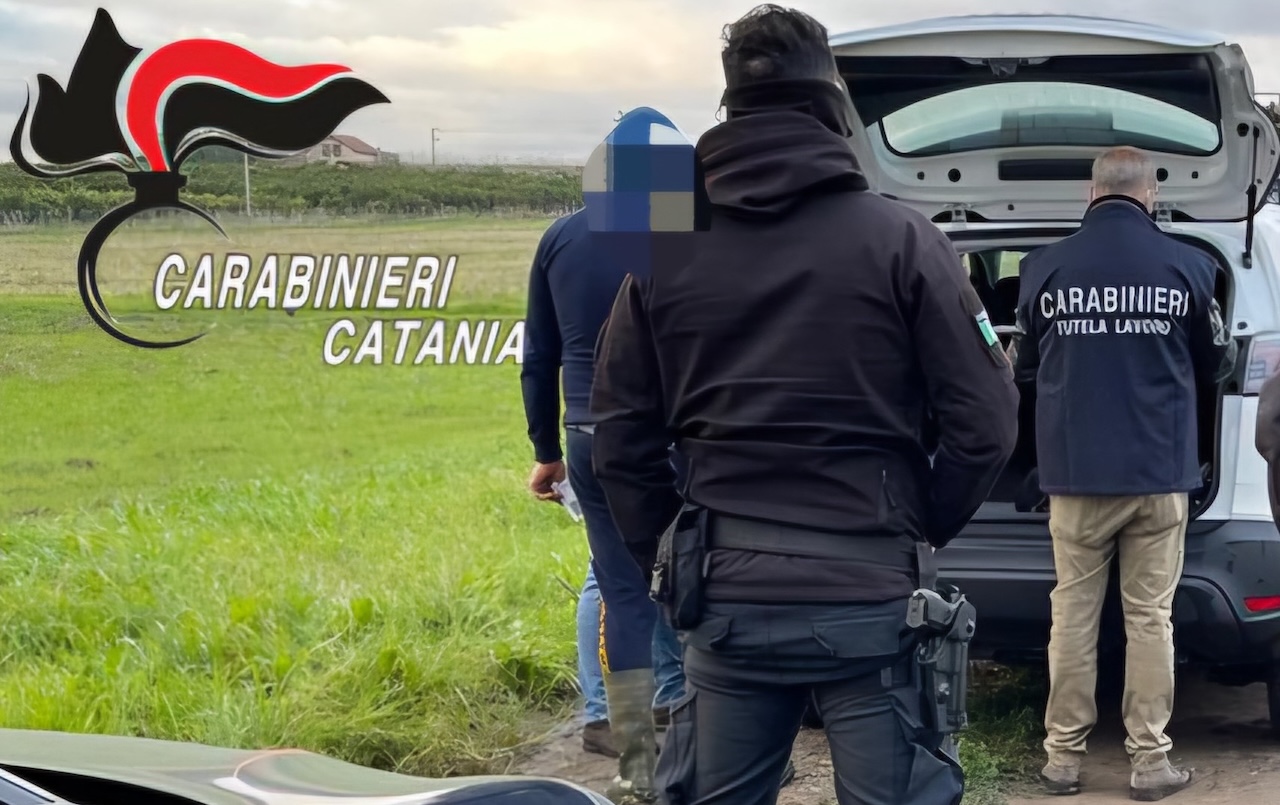 Lotta contro il “caporalato” nel Catanese, scoperte irregolarità in due aziende agricole