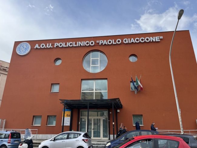 È grave un operaio caduto da un’impalcatura al Policlinico di Palermo