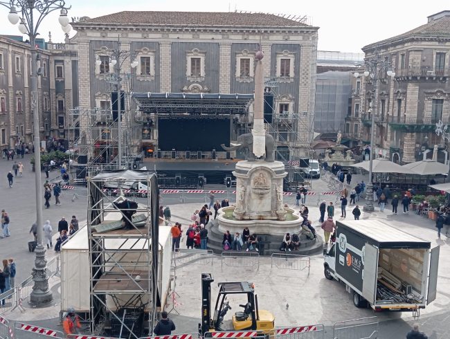 Capodanno a Catania, in moto la macchina organizzativa: sicurezza, limitazioni alla circolazione e maxi-schermi