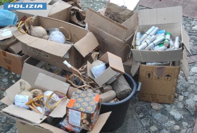 In casa con oltre 180 kg di esplosivo: scoperto laboratorio clandestino a Messina