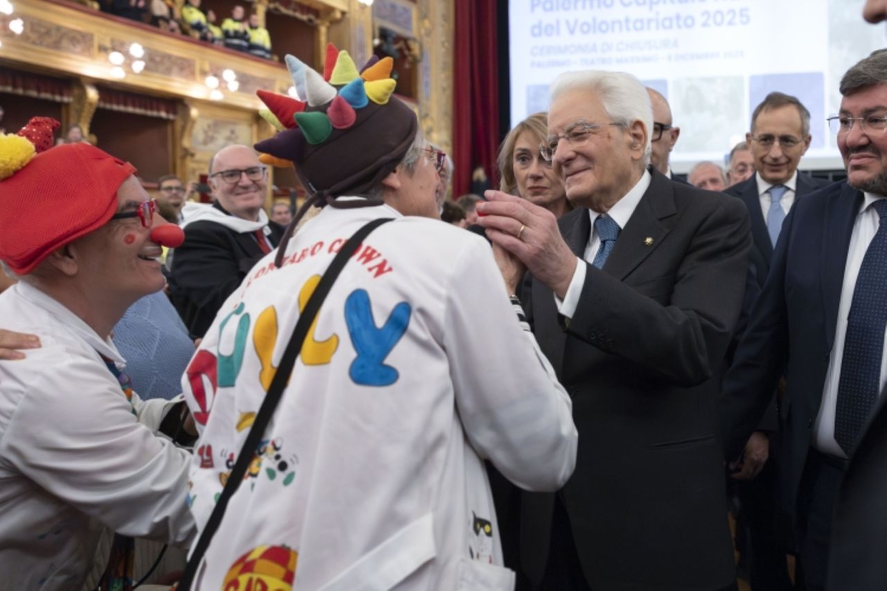 “Palermo capitale italiana del volontariato 2025”, la cerimonia di chiusura alla presenza di Mattarella