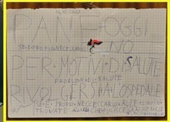 “Oggi niente pane”, il pusher avvisa i clienti ma bussano i carabinieri