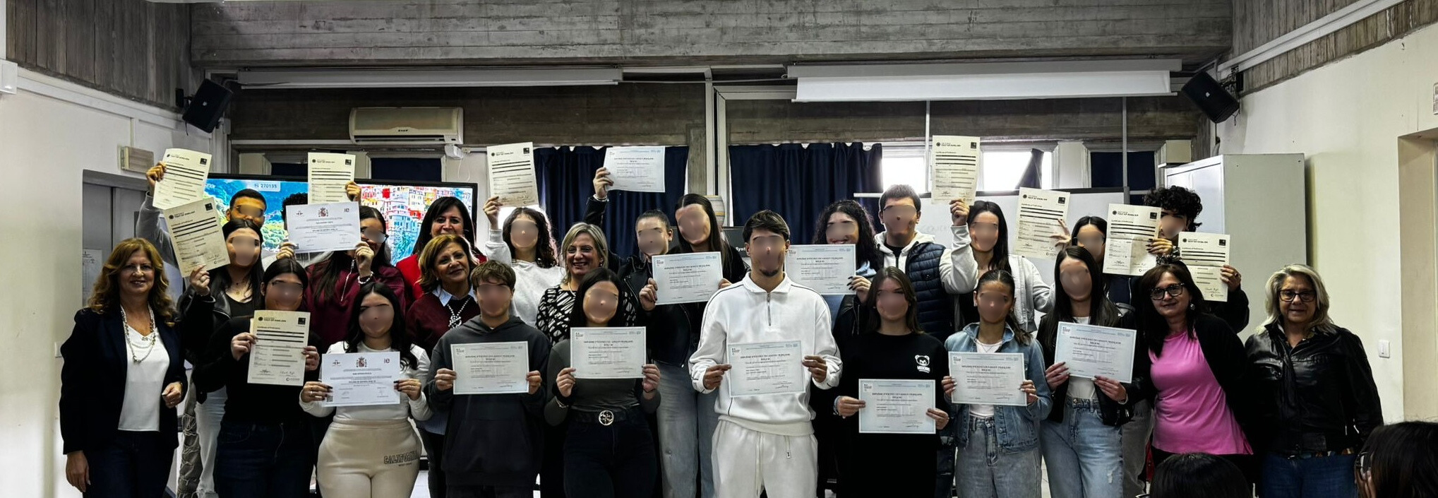 Consegna delle certificazioni linguistiche agli studenti del “De Nicola” di San Giovanni La Punta: valore alla formazione personale e professionale