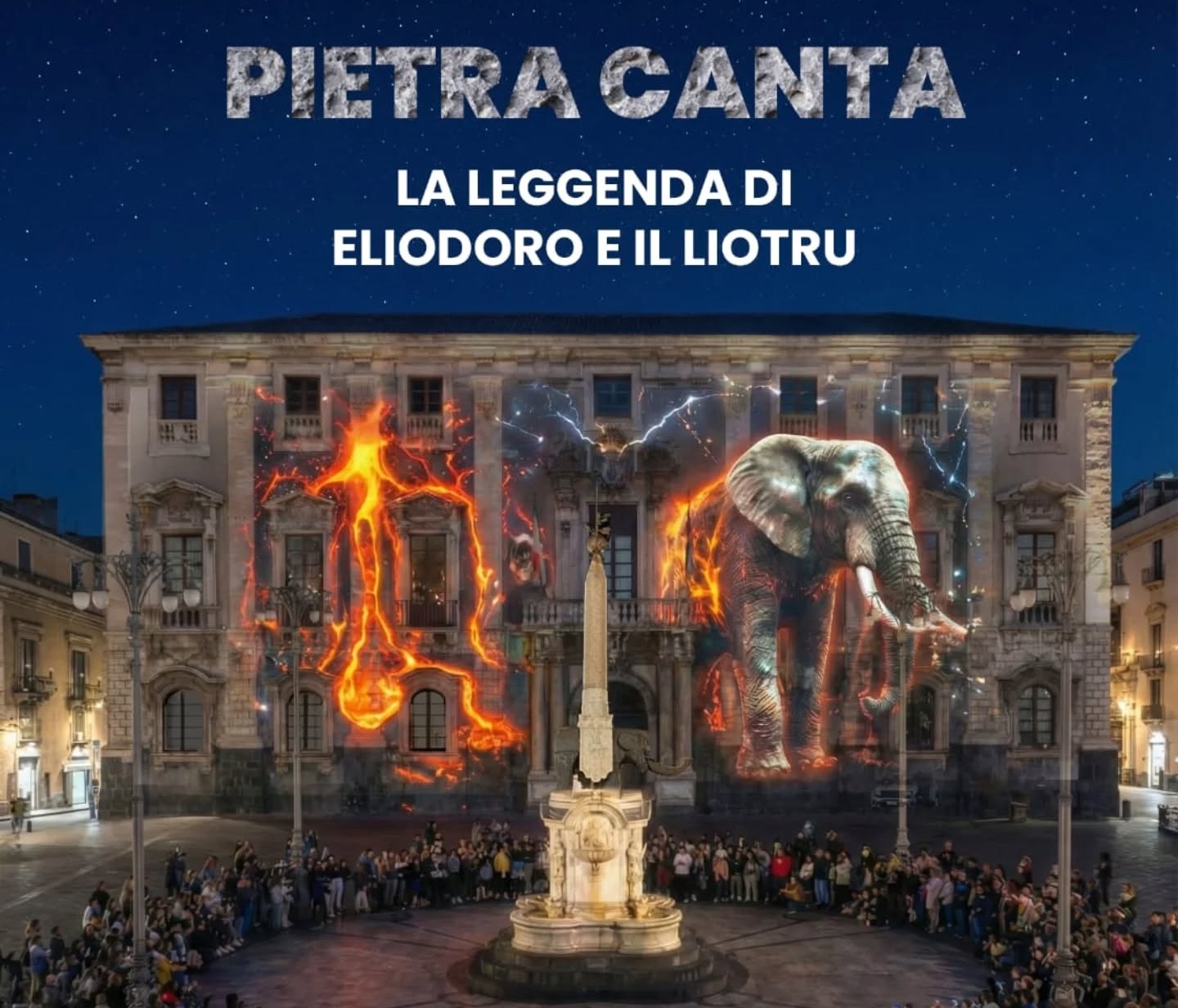 Natale a Catania, dal 25 al 29 dicembre spettacoli ed eventi: videomapping sul Palazzo degli Elefanti e concerti in tutta la città