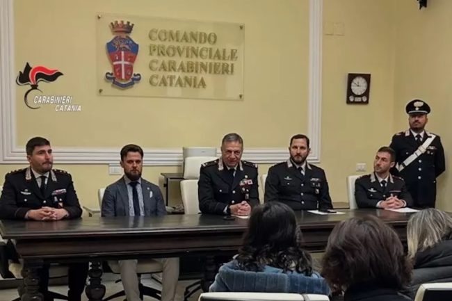 Carabinieri di Catania, oltre 54mila richieste di intervento nel 2025: Altavilla, “Impegno costante per sicurezza e tutela sociale”