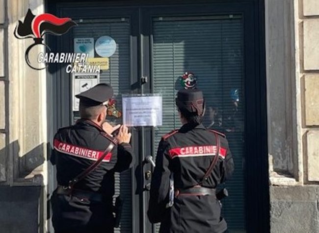 Chiuso bar a Giarre