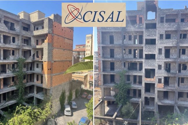 CISAL Catania segnala alla Protezione civile il caso dell’eco-mostro di via Cronato: “Situazione di pericolo ignorata da sessant’anni”