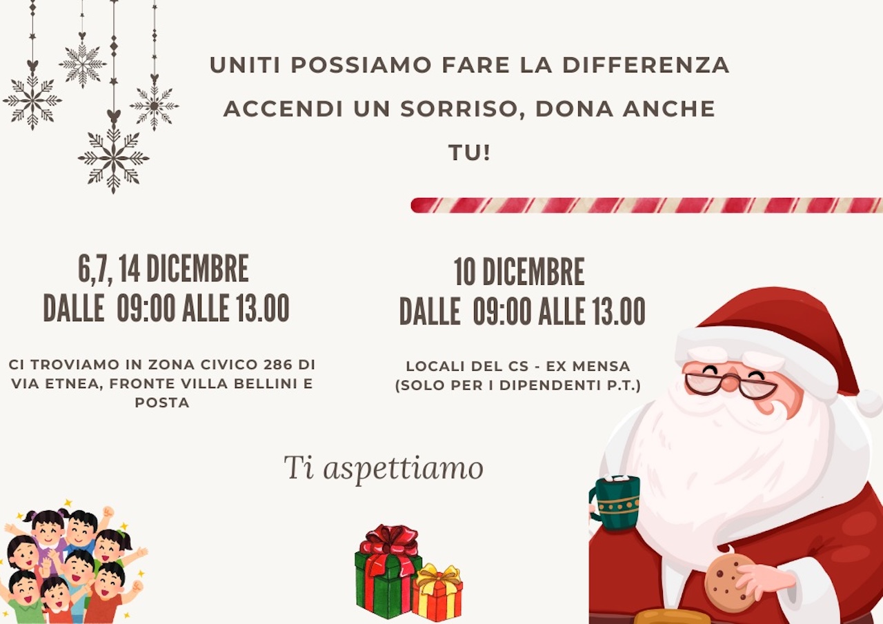 “Natale di Solidarietà”: FAILP CISAL e Associazione Cappuccini insieme per una raccolta doni dedicata ai bambini