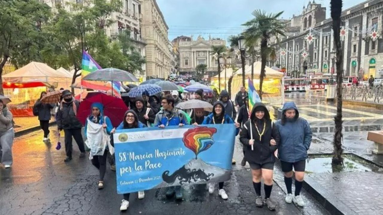 A Catania la 58esima marcia nazionale per la Pace. Renna: “Verso un nuovo anno di luce e speranza”
