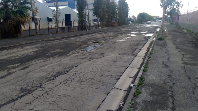 Zona Industriale di Catania, chiude temporaneamente via Angelo Aiello per lavori RFI