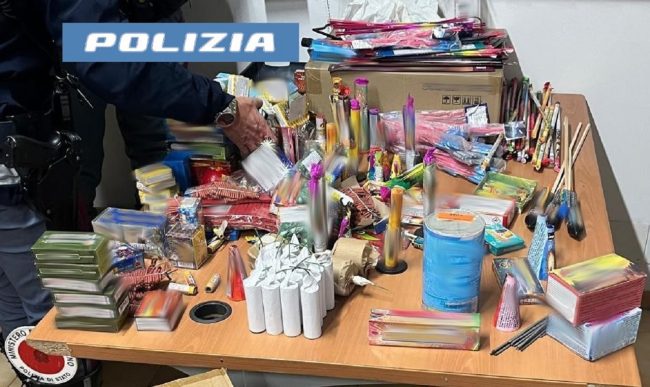 Controlli a non finire per il Capodanno catanese: sequestrata un’infinità di botti
