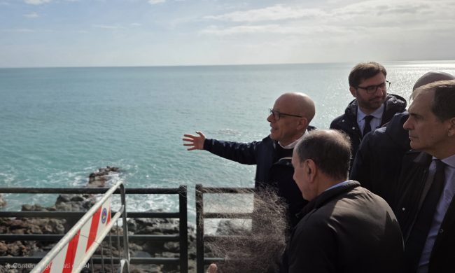 Sopralluogo al Lungomare, Schifani: “La scommessa non sono le risorse, ma i tempi”