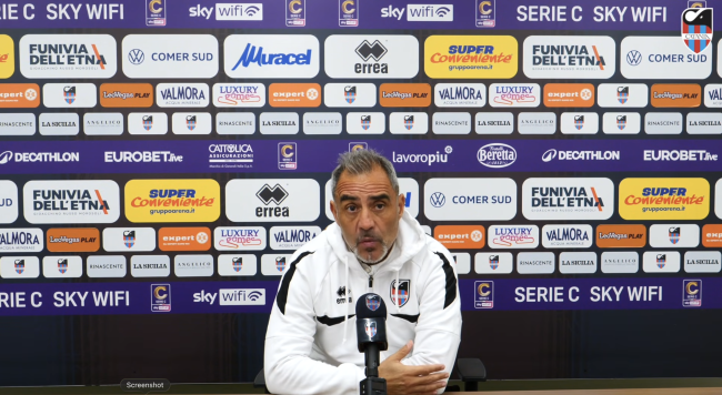 Foggia-Catania, Toscano: “Vogliamo iniziare come abbiamo finito”