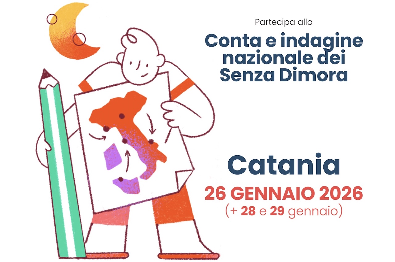 Istat, anche Catania partecipa alla rilevazione nazionale sui senza fissa dimora