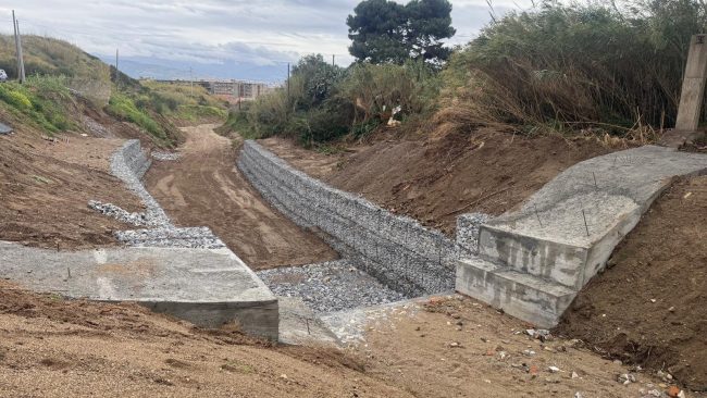 Messina, completata la riqualificazione idraulica del torrente Papardo: intervento da 189mila euro