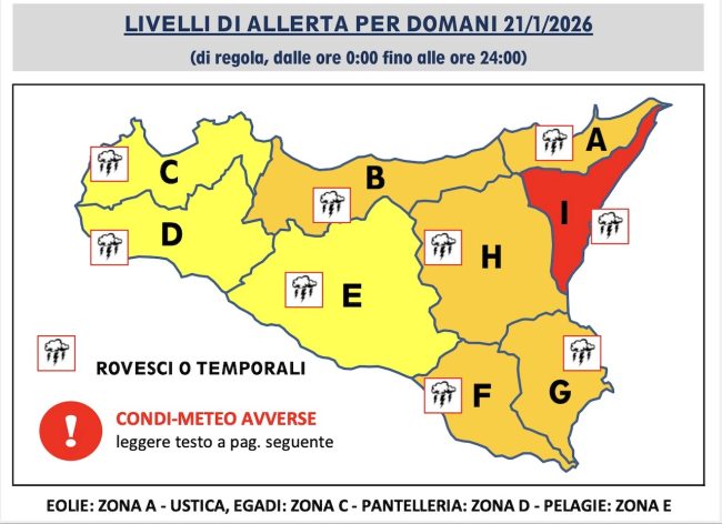 allerta rossa catania