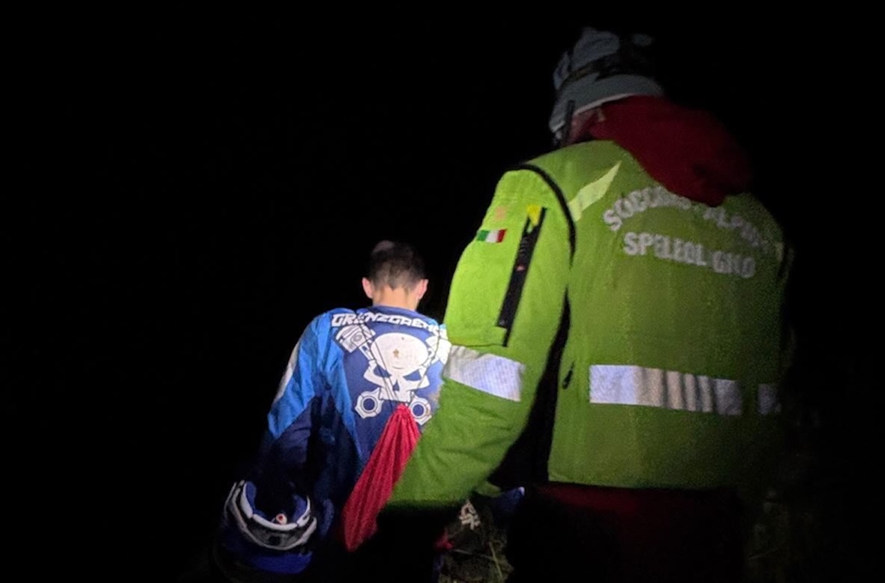 Capaci, intervento notturno del Soccorso Alpino per due giovani enduristi disorientati