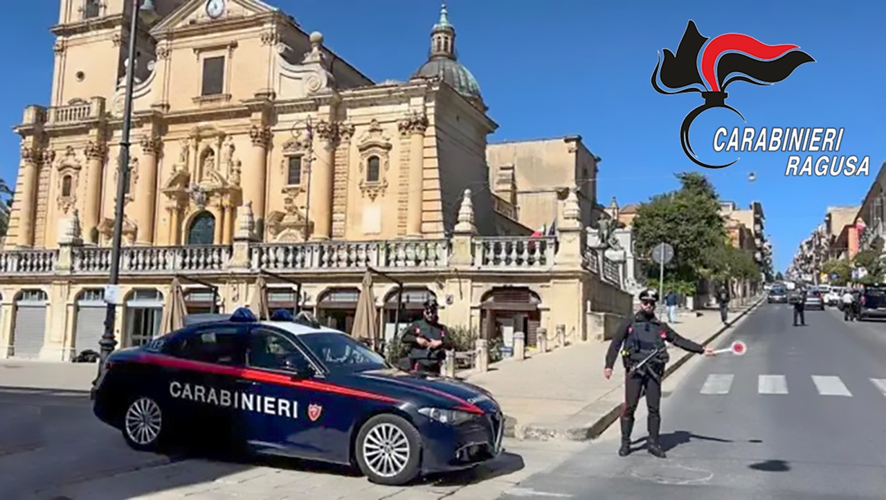Controlli dei carabinieri a Ragusa, quattro persone denunciate