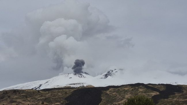 Terremoto sull’Etna, scossa di magnitudo 2.8