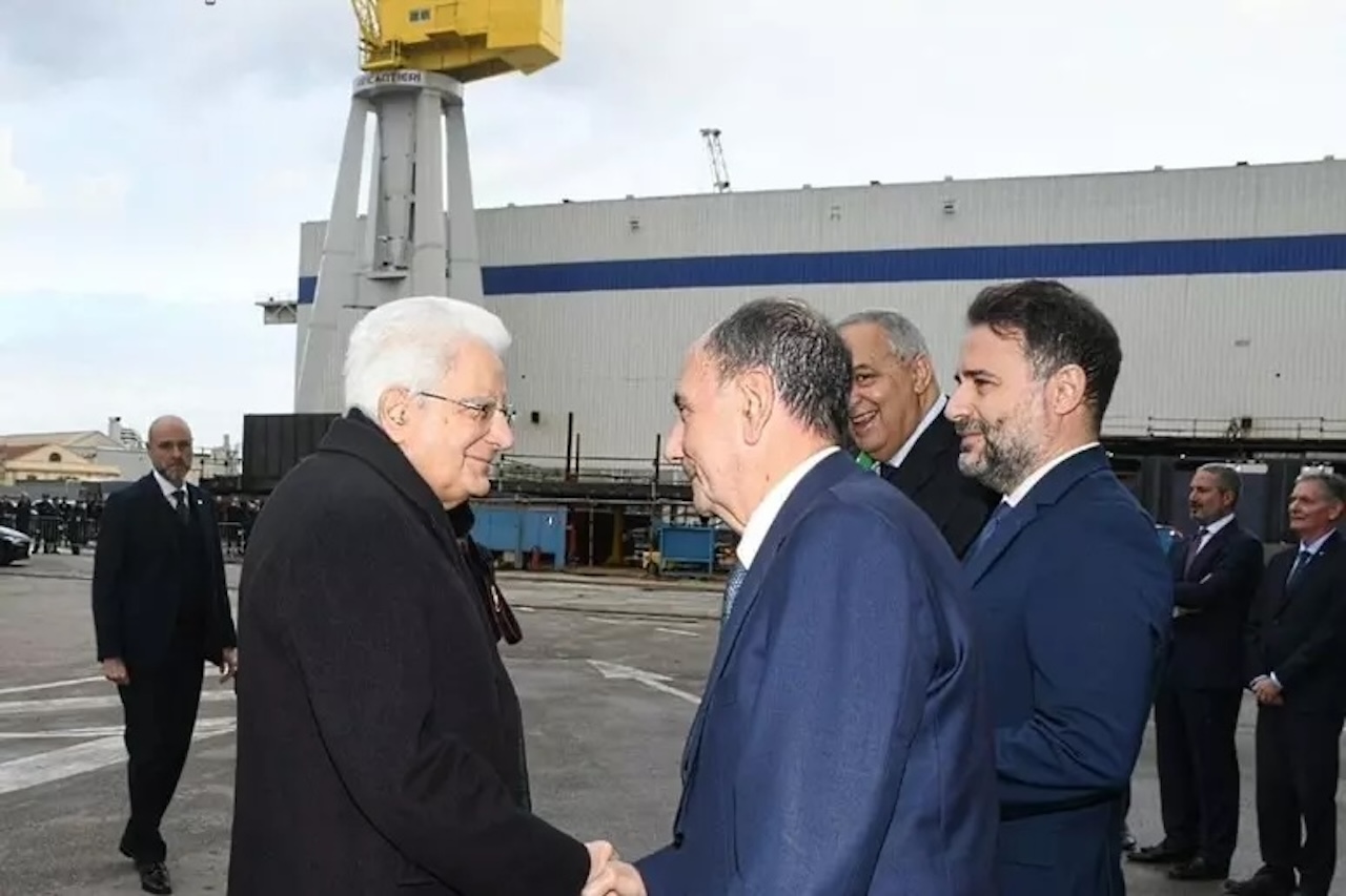 Mattarella in visita a Palermo per Fincantieri: il focus con Schifani sui danni del ciclone Harry