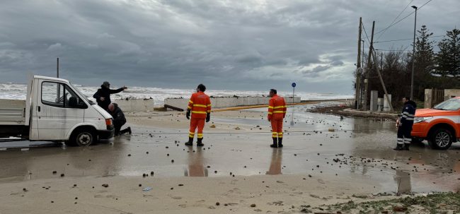Maltempo nel Trapanese, dopo il ciclone Harry parte la conta dei danni sulla costa sud