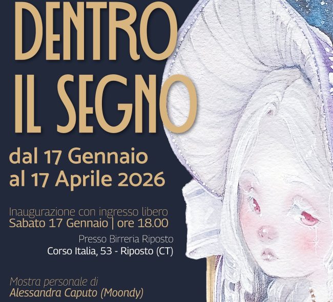 “Dentro il Segno”: a Riposto la mostra di Alessandra Caputo (Moondy). Un viaggio intimo tra illustrazione, sogno e mondo interiore