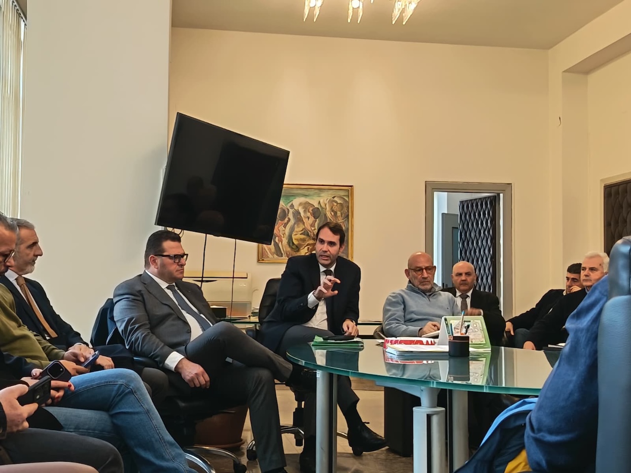 Ciclone Harry, incontro in assessorato con sindacati e associazioni di categoria Ciclone Harry, incontro in assessorato con sindacati e associazioni di categoria