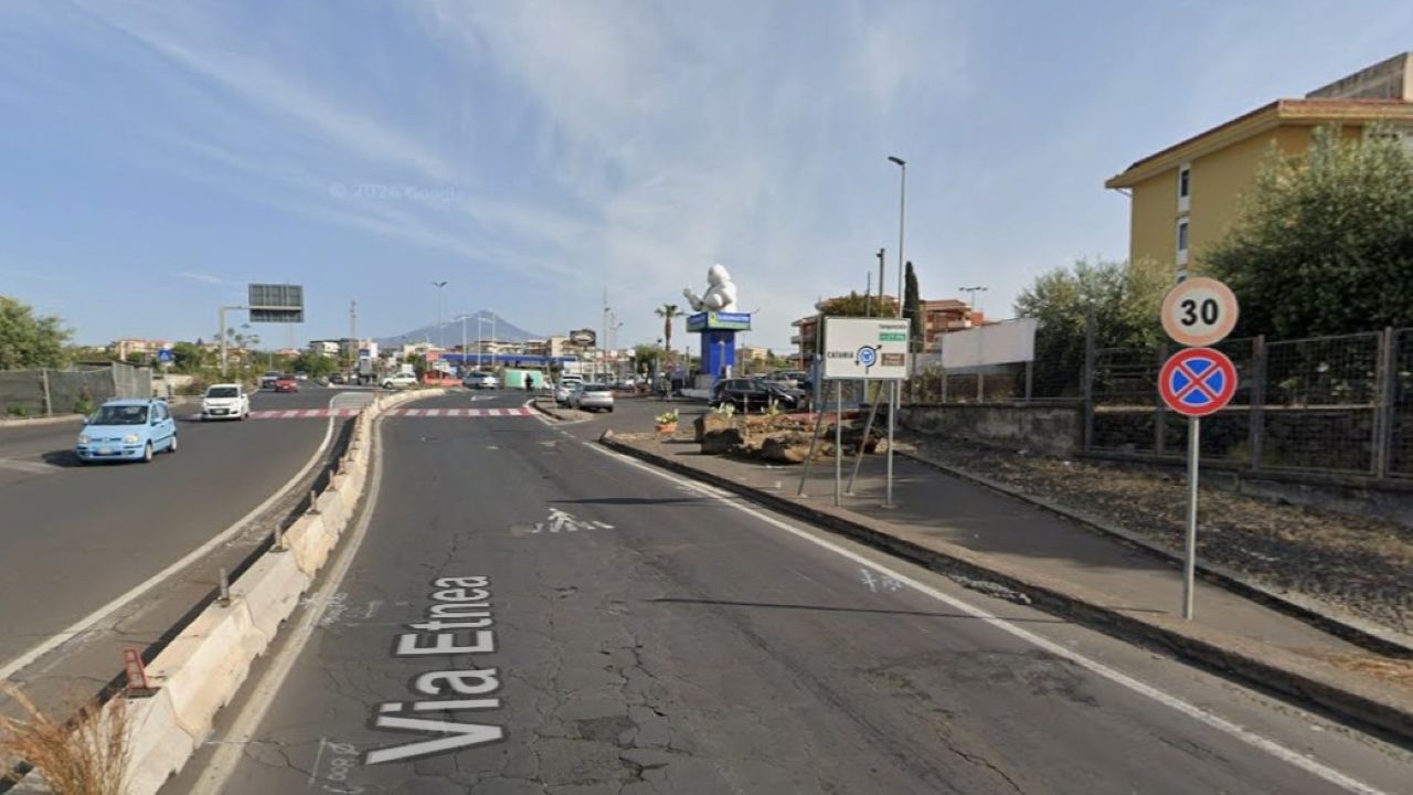 Gravina di Catania, riprendono i lavori per il canale di gronda in via Etnea