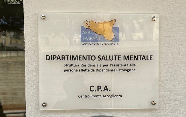 Trapani, il CPA nuova frontiera per l’assistenza alle dipendenze