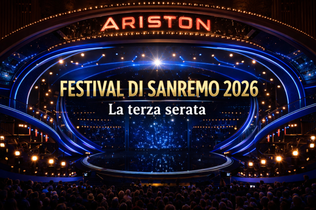 Sanremo 2026, il RECAP della seconda sera tra gag, brividi e “orgoglio azzurro” e la SCALETTA della terza