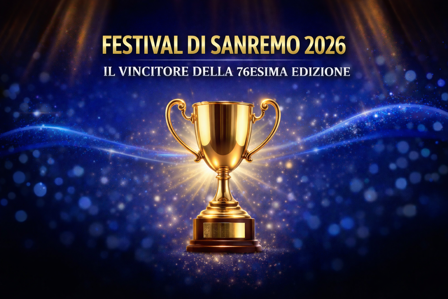 Sal Da Vinci vince la 76esima edizione del Festival di Sanremo con “Per sempre sì”