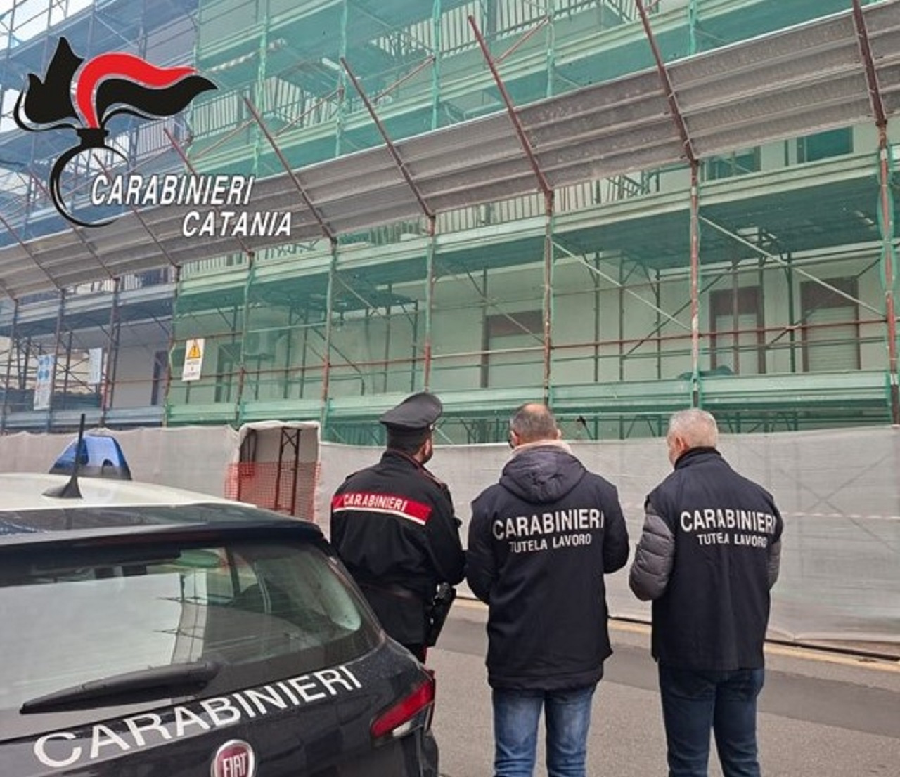 Mascali, controllo in un cantiere a Fondachello: denunciato il titolare Mascali, controllo in un cantiere a Fondachello: denunciato il titolare