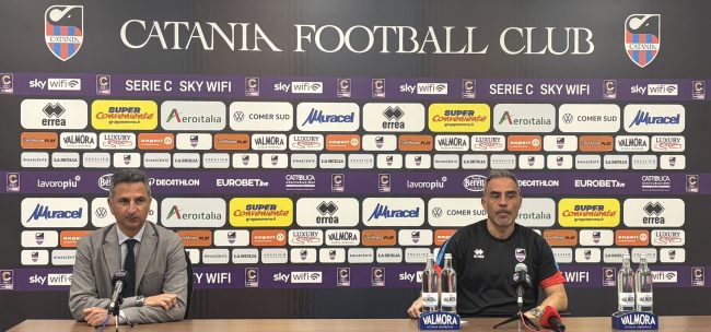 Toscano prima di Catania-Giugliano: “Focus solo sulla partita. Non guardiamo le altre”