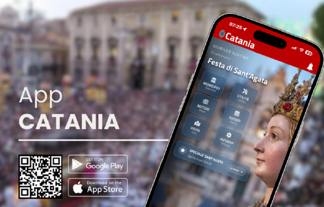 Arriva l’App ufficiale del Comune per informarsi e vivere Catania
