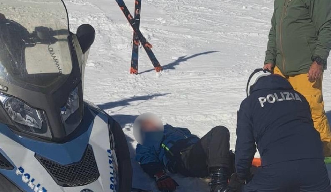 Etna: il servizio di sicurezza e soccorso delle “volanti delle nevi”