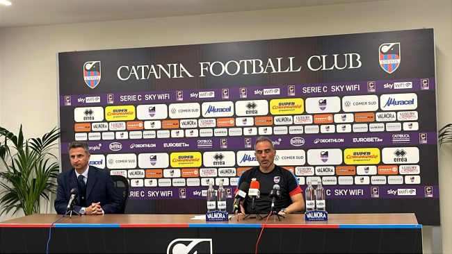 Toscano verso Catania-Audace Cerignola: “In questo momento ci vuole fiducia”