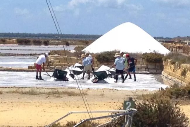 Trapani, le Saline e Paceco ridotte a palude