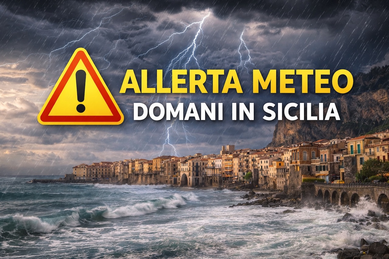 Anche domani allerta meteo su Catania, Palermo e Messina