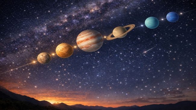 L’allineamento di sei pianeti nei cieli italiani, ecco come vedere al meglio lo spettacolo astronomico di oggi