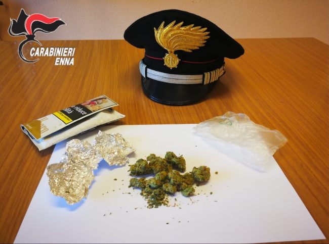 Uso di droga tra i giovani, “al setaccio” la provincia di Enna