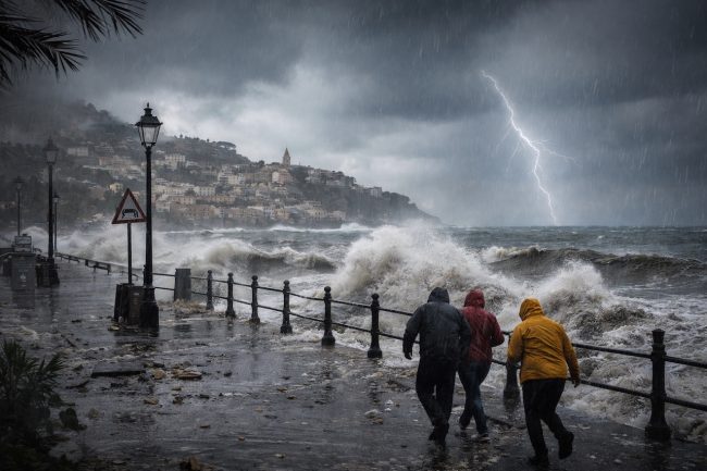Ritorna l’incubo maltempo in Sicilia. Pioggia, vento e mareggiate mettono in ginocchio (nuovamente) l’Isola